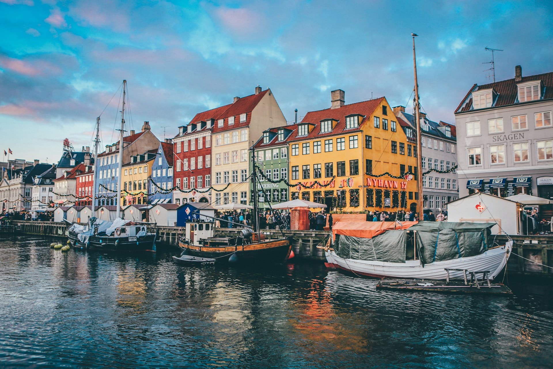 Copenhagen Nyhavn harbor